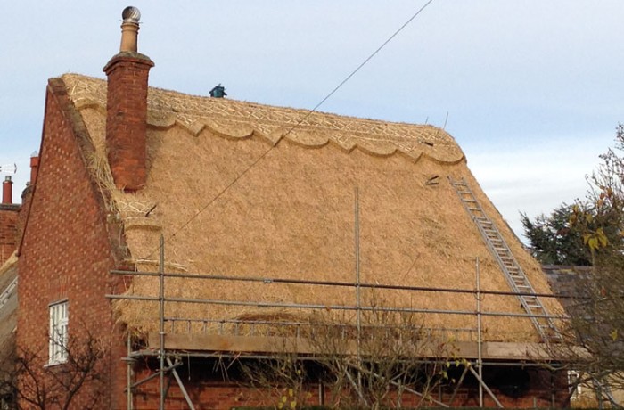 Re-thatch – Queniborough, Leicestershire