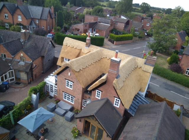 Incredible Drone Views of a Re-Thatch from 2018